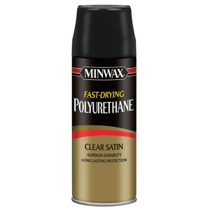 Minwax- Polyurethane- Spray- Satin- 11.5 Oz