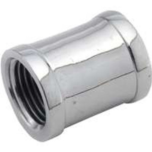 Chrome Pipe- Fittings- 1/2"- Coupling