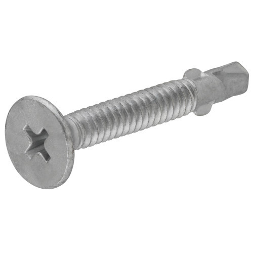 Self-Drilling Screw With Wings- # 12 x 2"- 1 Lb