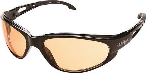 Edge- Non Polarized Safety Glasses- Amber