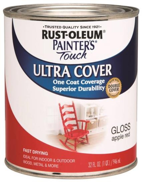 Painter's Touch- Acrylic- Apple Red- Gloss- Quart