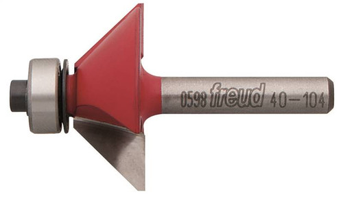 Freud- 40-104- Chamfer Routing Bit- 45 Deg