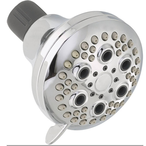Shower Head- 2 GPM- 5 Function- Chrome Plated Plastic