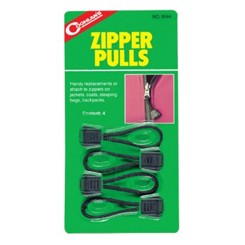 Coghlan's- Zipper Pulls- 4 Pack