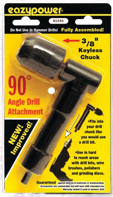 Right Angle 3/8" Keyless Chuck