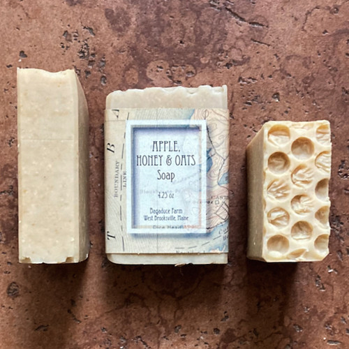 Bagaduce Farm- Apple Honey & Oats Soap- 4.25 Oz