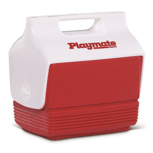 Ice Chest- Igloo-  4 Quart- With Carry Handle- Red & White