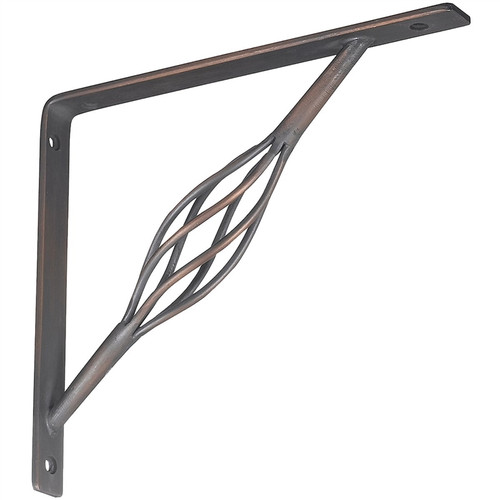 Shelf Bracket-  8" x 7"- Bronze