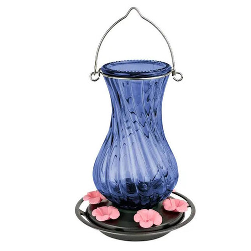 Hummingbird Feeder- 32 Oz- Blue