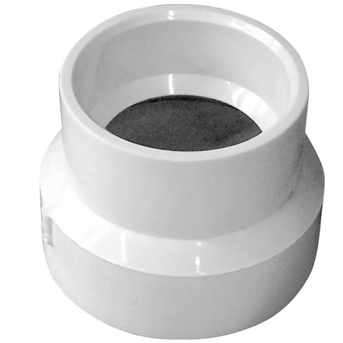 PVC DWV- 2"- Coupling x 1-1/2"