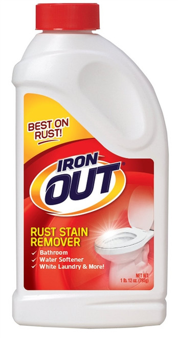 Super Iron Out IO30N Rust Stain Remover- 28 oz- Bottle- White- Powder