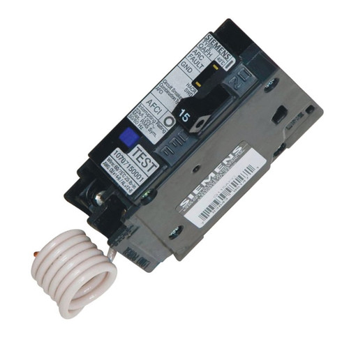 Siemens- QA115AFC- 15 Amp Surge Protector Circuit Breaker