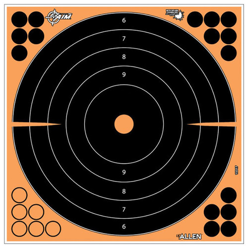 EZ Aim- 12"- Adhesive Bullseye Target- 5 Pack