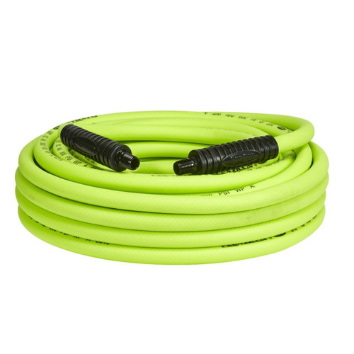 Air Hose- 3/8" x 50'- 1/4" MPT/MPT- Lime Green
