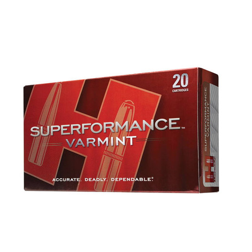 222 Rem- Superformance Varmint- 60 Grain- 20 Rounds- Hornady