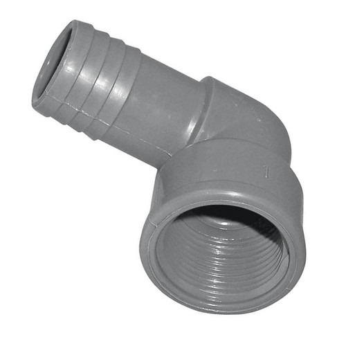Barbed Fittings-  1/2"- Elbow x FPT- Polypropylene