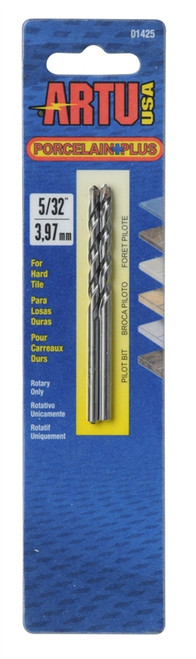 Porcelain Drill Bit- 5/32"- With Pilot Bit