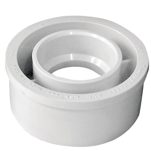 PVC DWV- Slip Bushing- 3" x 1 1/2"