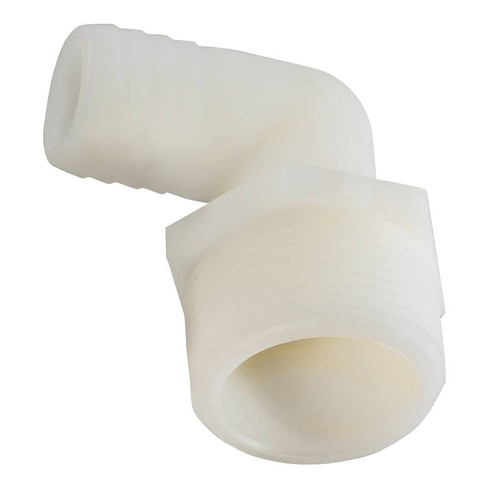 Barbed Fittings- 1 1/2"- Elbow x MPT- Nylon