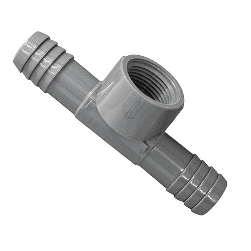 Barbed Fittings- 1"- FIP Tee- Polypropylene