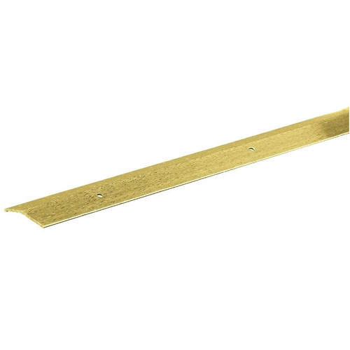 Carpet Bar- 1 1/2" x 36"- Gold- Hammered Finish