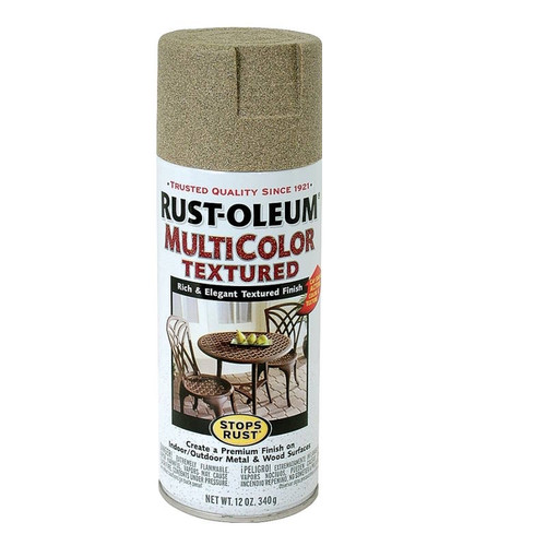 Rust-Oleum- Spray Paint- Textured- Desert Bisque- 12 Oz