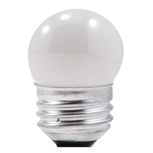 Incandescent Bulb- 7-1/2 Watt- 120 VAC- Night Light- White