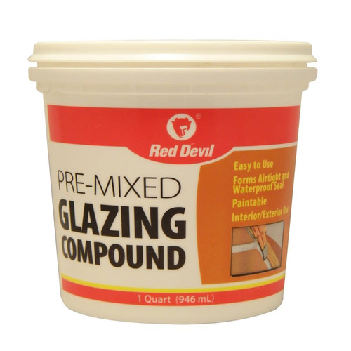 Red Devil Glazing Compound Qt