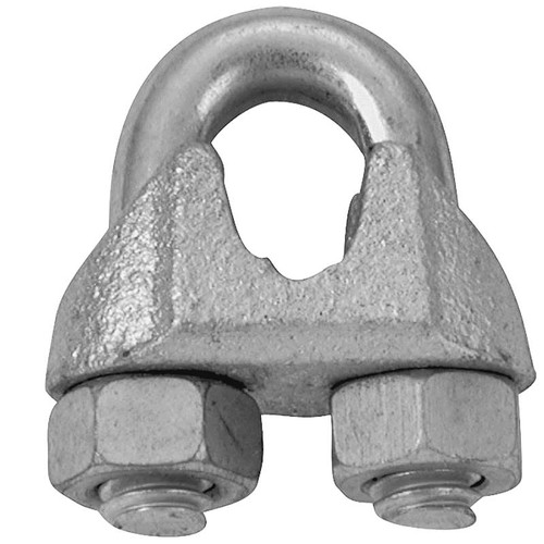 Wire Rope Clip- 1/8"- Galvanized