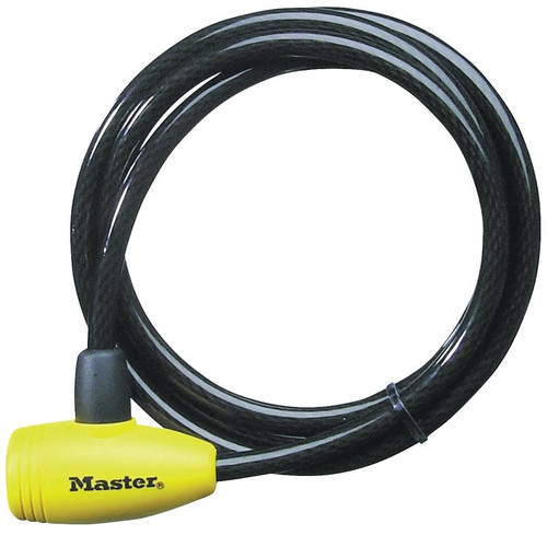 Master Lock- 8154 DPF- Cable With Lock- 6'