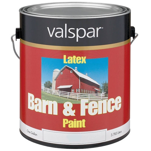 Valspar- Barn & Fence White Paint- Gallon