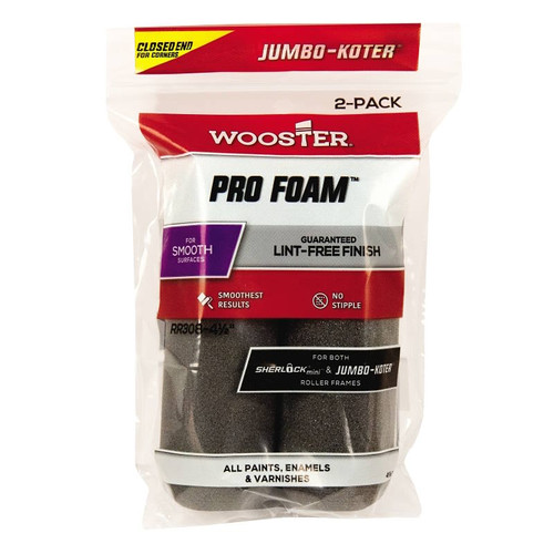 J-Koter Pro Foam Roller 4 1/2"- 2 Pack