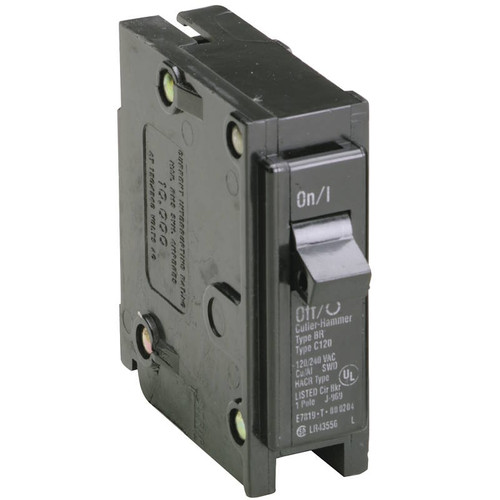 Cutler-Hammer- BR115- 15 Amp 1 Pole Circuit Breaker