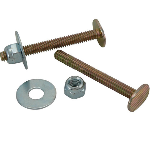 Toilet Bowl Bolts- 5/16 x 3 1/2"- 2 Pack