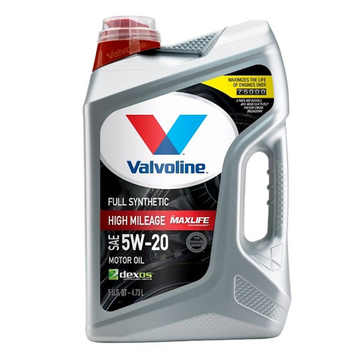 Motor Oil- 5W-20 SAE- Full Synthetic- 5 Quart