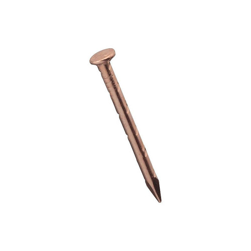 Nail- Copper- 17 Ga x 3/4"- Copper Plated Steel- 1.5 Ox Pack