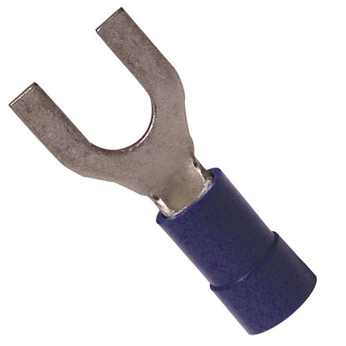 Spade Terminal 16-14 Ga #4-6 Stud- 100 Pack