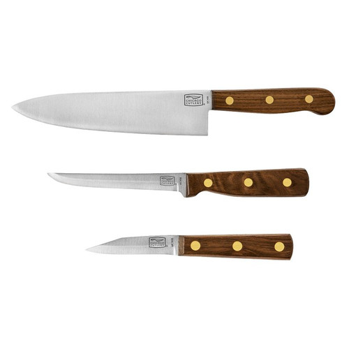 Chicago Cutlery- B42- 3 Piece Knife Set- Stainless Blades