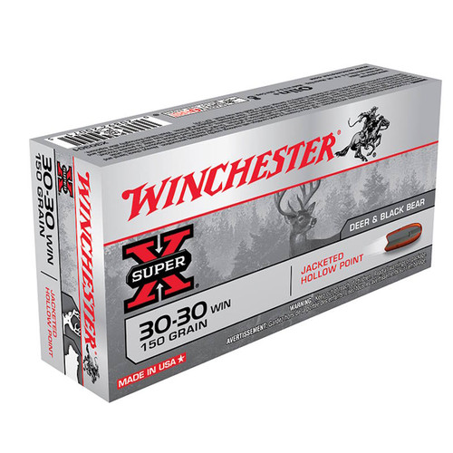 .30- 30 Win- Super X- 150 Grain- JH Point- 20 Rounds- Winchester