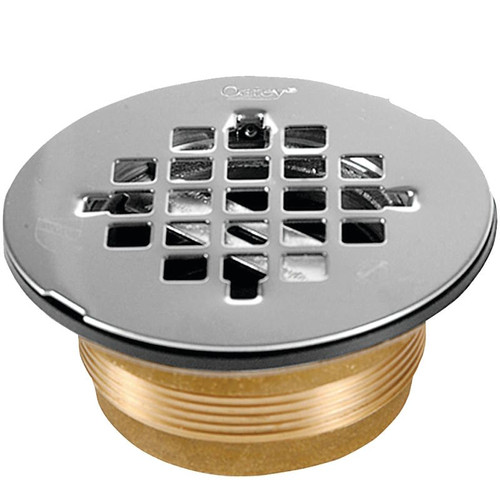 Shower Stall Drain- 2" - Brass Body With SS Strainer