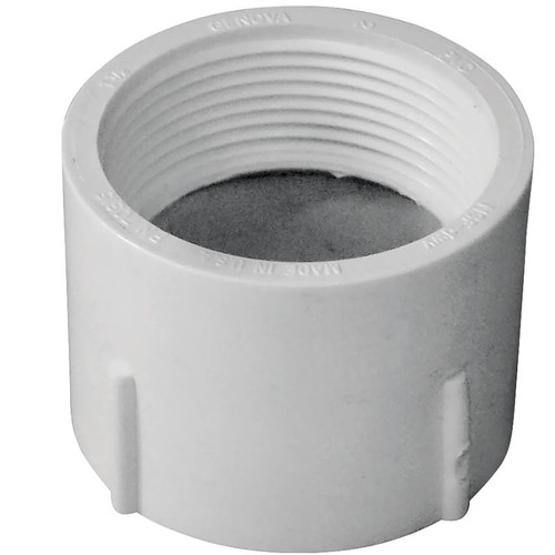 PVC DWV- 1 1/2"- Adapter x 1-1/2" FPT