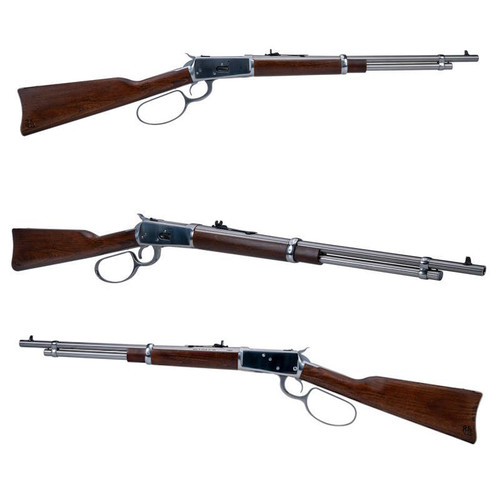 Heritage 92 Carbine 44 Mgnum- 18"  8+1- Stainless Steel/Wood Stock