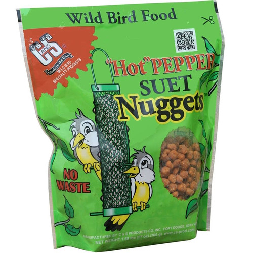 Suet Nuggets- Hot Pepper Flavor- 27 Oz