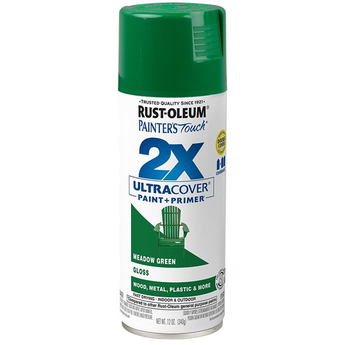 Rust-Oleum- Painter's Touch Ultra Cover- 2X- Meadow Green- 12 oz