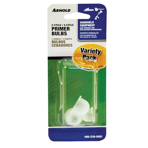 Primer Bulb For Small Engines- 2 & 4 Cycle- 3 Pack