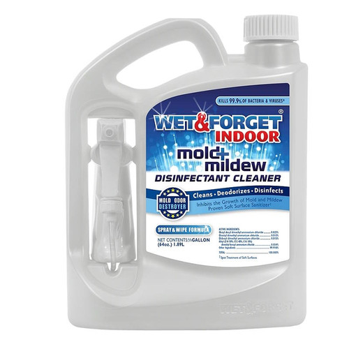 Wet & Forget- Indoor Mold/Mildew Cleaner- RTU- 64 oz