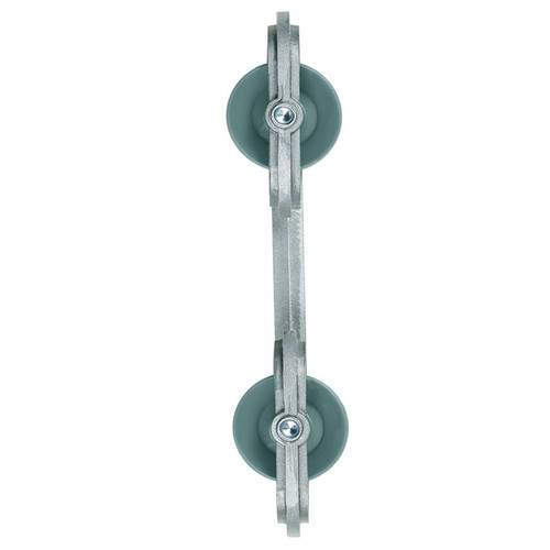 Clothesline Separator- Metal- 7"- Plastic Wheels