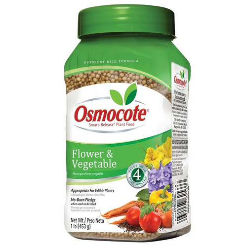 Osmocote- Flower & Vegetable Plant Food- 14-14-14 N-P-K 1 Lb