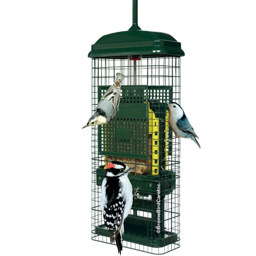 Suet Feeder- 2 Cake- Squirrel Proof