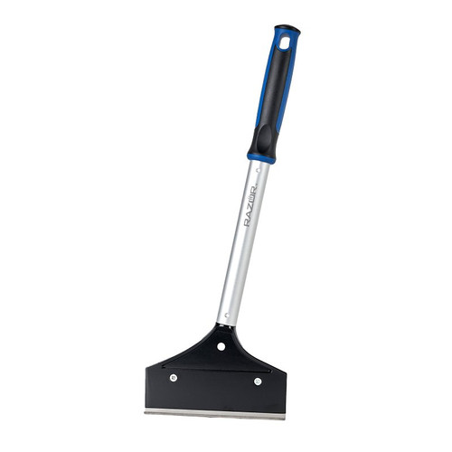 Griddle Scraper- 5.6" Stainless Steel Blade- 12 1/2" Steels Handle With Plastic Grip